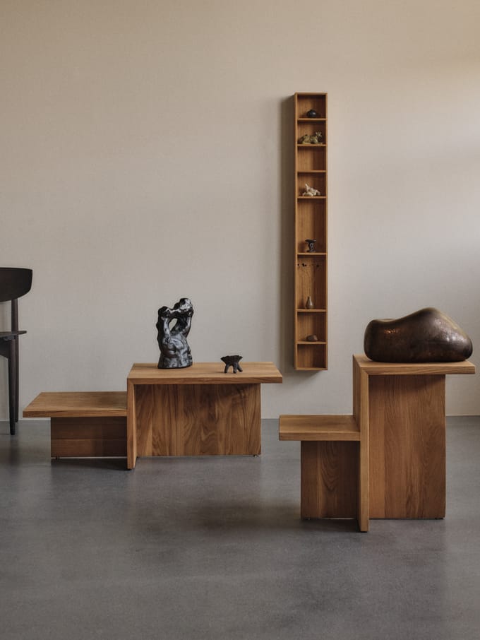Ferm Living Bellure Voorwerp Rond - fermLivingRusticBronze