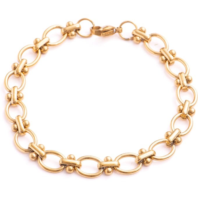 Luxenter Armband met 18-karaats geelgouden afwerking - Balil