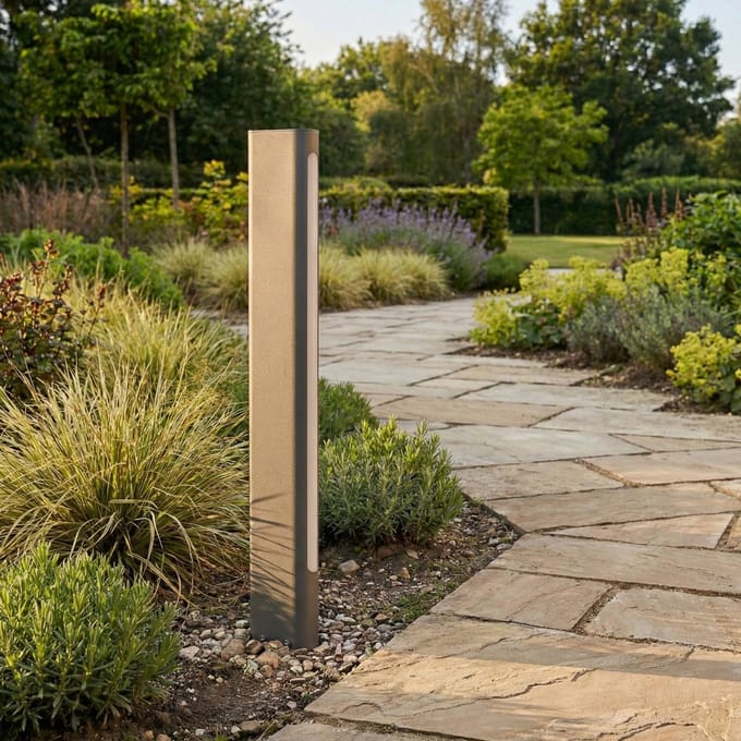 Lucande LED tuinpadverlichting Celiora, 80 cm, antraciet, 3.000 K