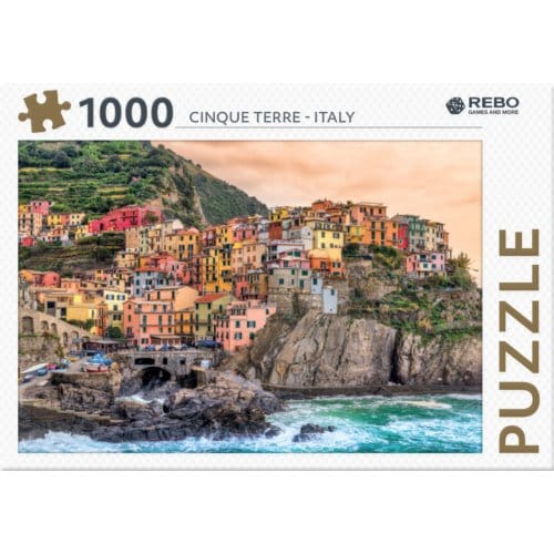 Rebo Legpuzzel 1000 Stukjes - Cinque Terre Italy