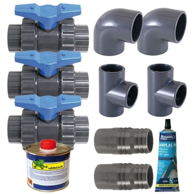 UBBINK Kit Bi-pass pour pompe a chaleur de piscine
