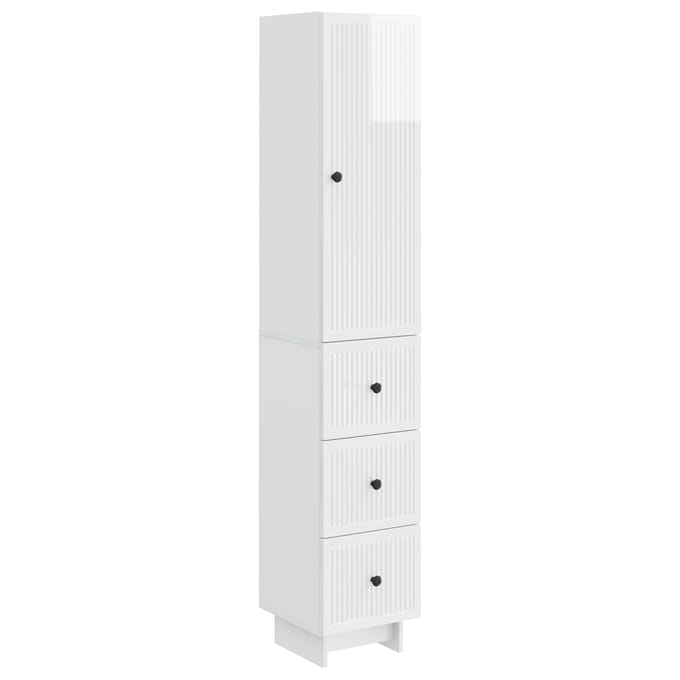 vidaXL - Kast - Set - 2 - st - Bewerkt - hout