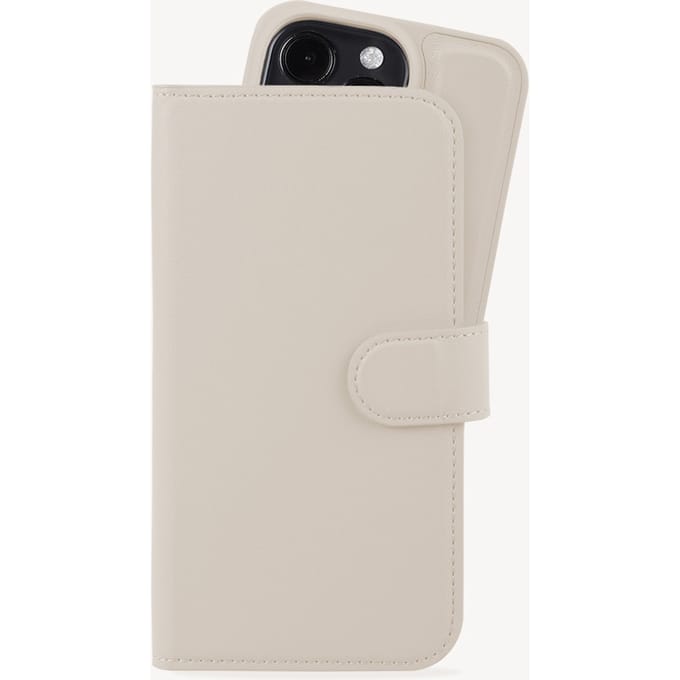 Holdit Wallet Case Magnet Plus geschikt voor Apple iPhone 12 (Pro) - Beige