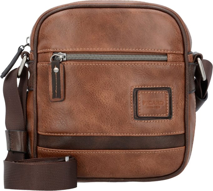PICARD Schoudertas Breakers Crossover Bag Whisky - Kom Bruine
