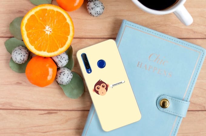 Honor 20 Lite Telefoonhoesje met Naam Monkey