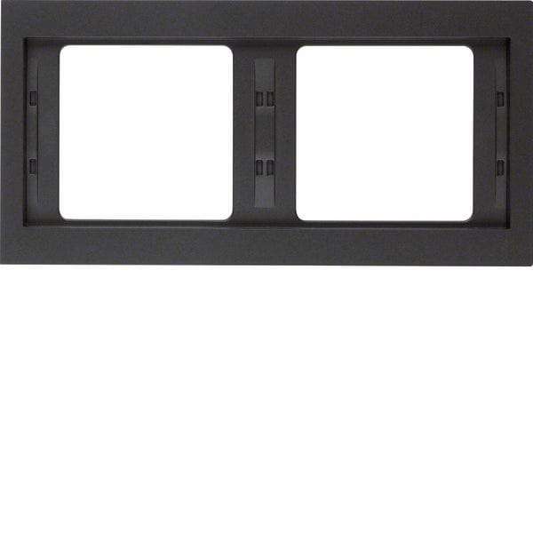 Hager Berker K.1 Afdekraam Schakelmateriaal - 13637006