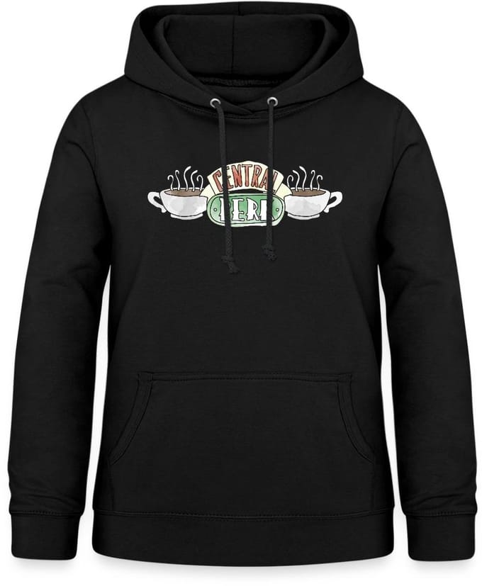 Friends Central Perk Logo Sketch Hoodie Dames