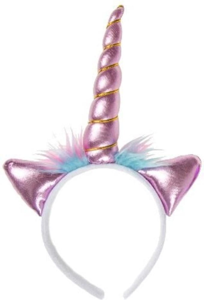 Lg-imports Tiara Eenhoorn Roze