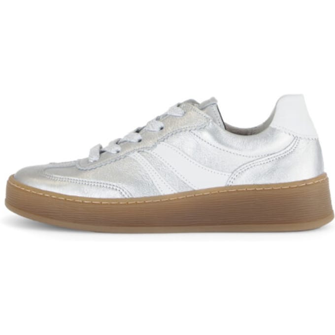 Gabor Sneakers zilver Leer - Dames