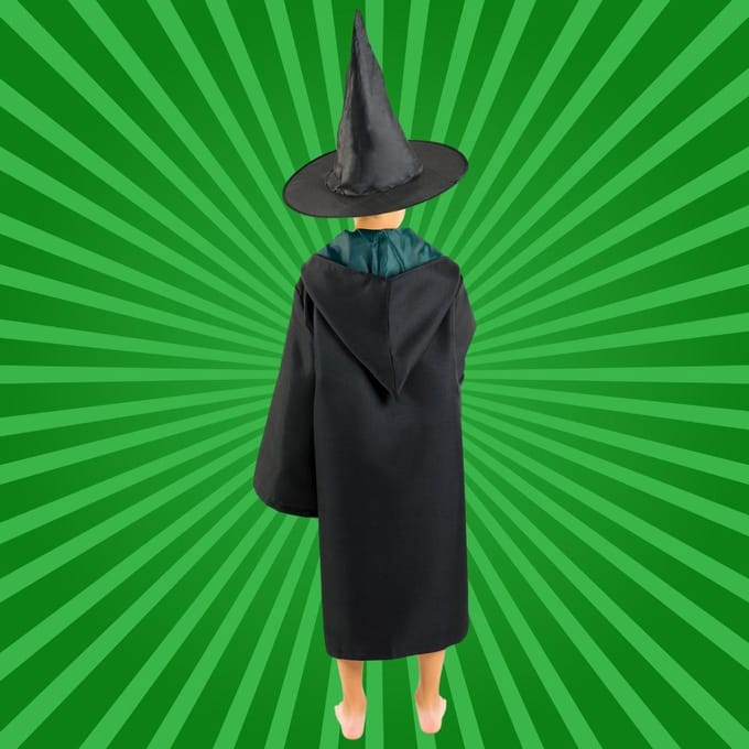 Conseé Kostuum - Harry Potter Thema - 134-140 - Inclusief Accessoires