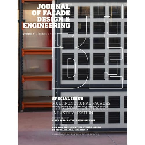 Special Issue Multifunctional Façades For Renovation Through Industrialization - Journal Of