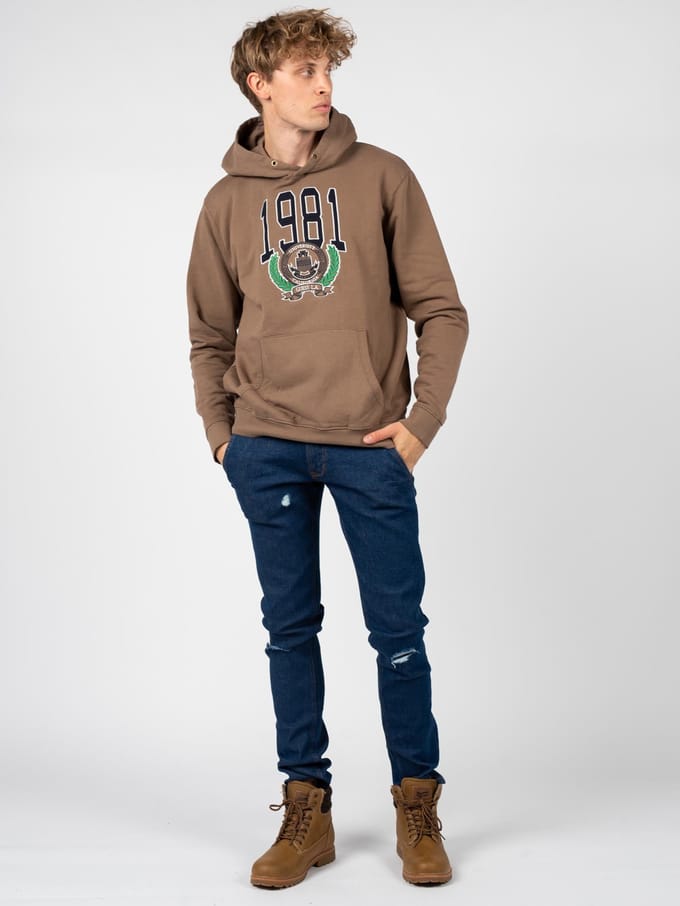 Guess blouse Mannen bruin