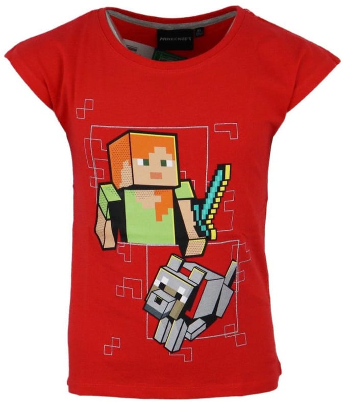 Minecraft kid's short t-shirt, top 5 years