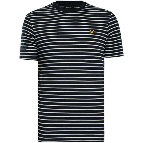 Lyle & Scott - Heren t-shirt - Maat XXL - Mannen - MARINE -