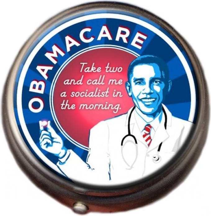 Pillendoos Obamacare - 814229003649