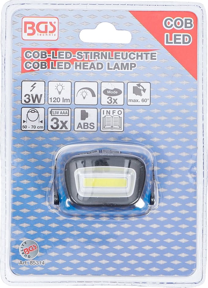 BGS COB-LED hoofdlamp 85314