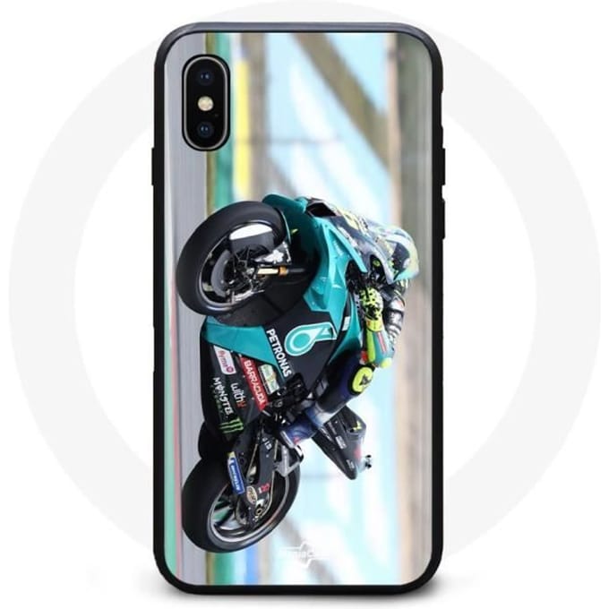 Coque - Valentino Rossi - Iphone XS Max - Noir - Souple - Protection contre les chocs