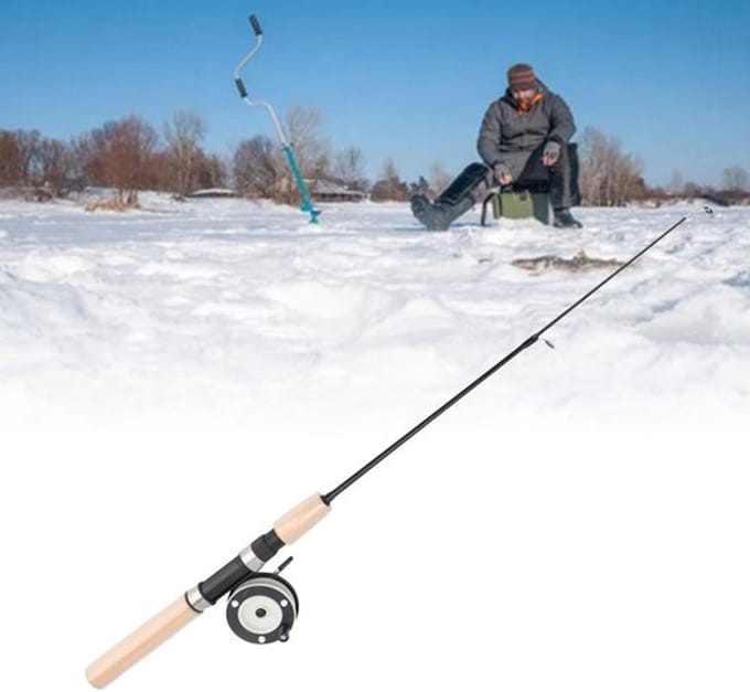 Dailygoods - 65 cm ijshengelhaspel comboset - soepele rotatie