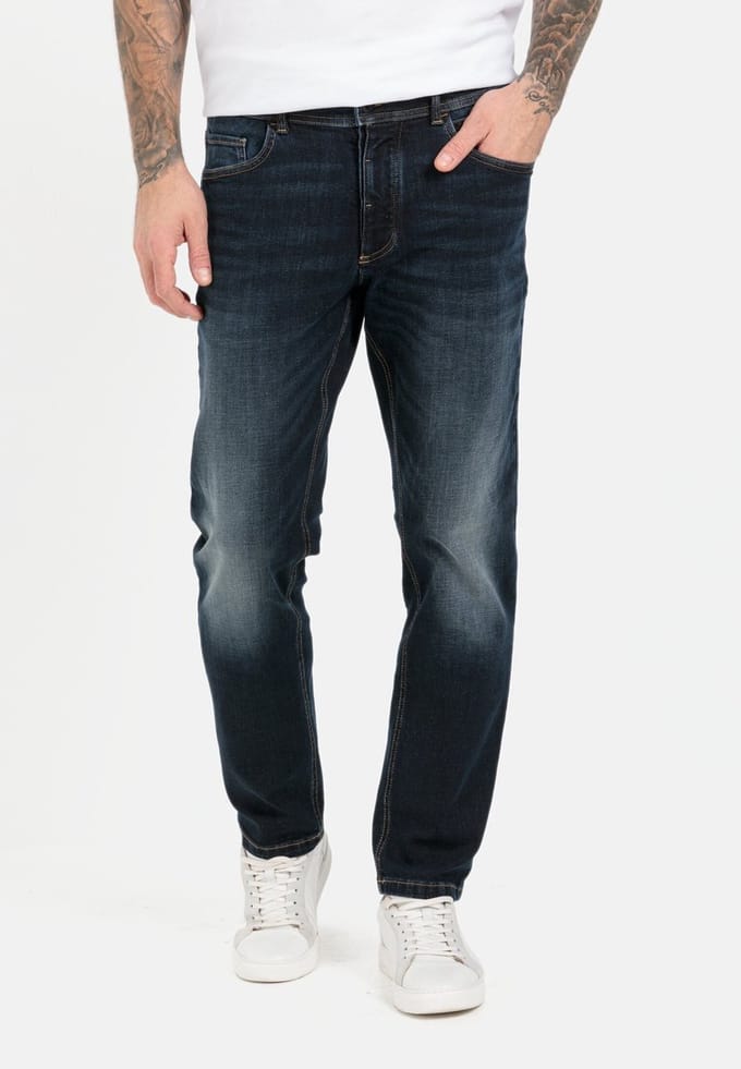camel active Regular fit fleXXXactive® Jeans - Maat menswear-46/34 - Donkerblauw