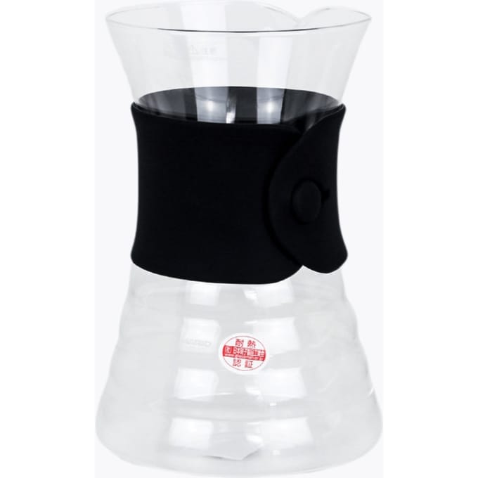 HARIO V60 Drip Decanter - 02 Size - Met V60 Dripper & Filterpapier - Hittebestendig Glas