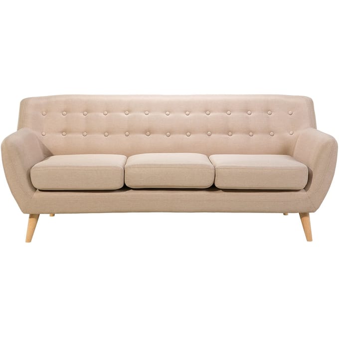 MOTALA - Driezitsbank - Beige - Polyester