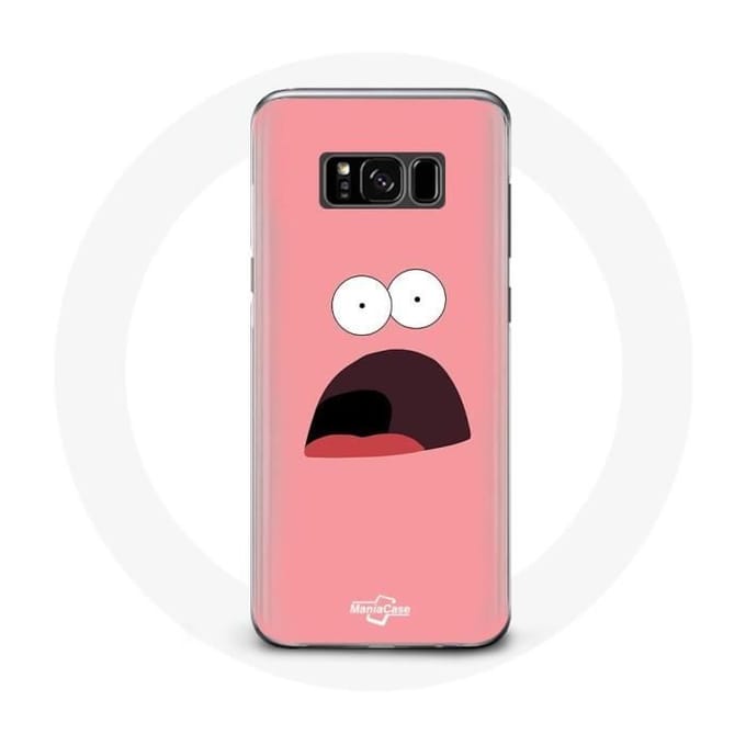 Coque - Bob l'éponge - Samsung Galaxy S8 - Patrick Étoile - Souple - Rose rose