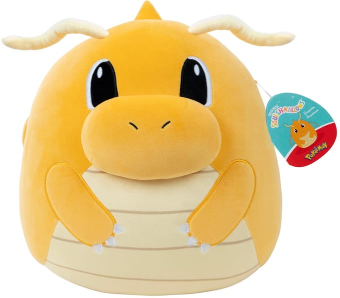 BOTI Pokémon Squishmallow Microbead Pluche 35CM-Dragonite (Diversen) Nieuw