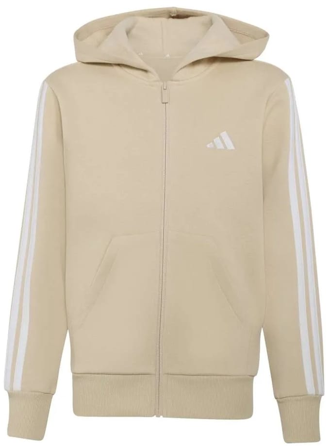 Adidas Essentials Sweatshirt Met Rits Beige 11-12 Years Kinderen