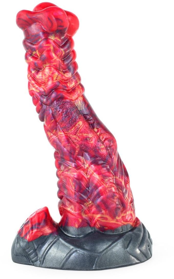Kiotos Monstar Dildo Beast Nr. 77 Urrax - roze/paars/zwart