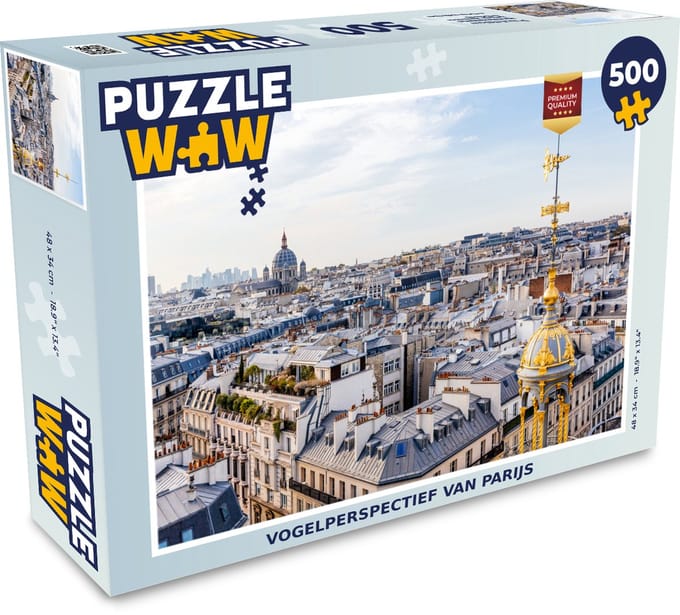 Puzzel Frankrijk - Gebouwen Legpuzzel - Puzzel 500 stukjes