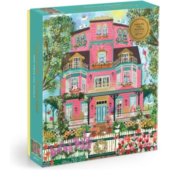 Joy Laforme Capeside Victorian 1000 Piece Foil Puzzle - Galison