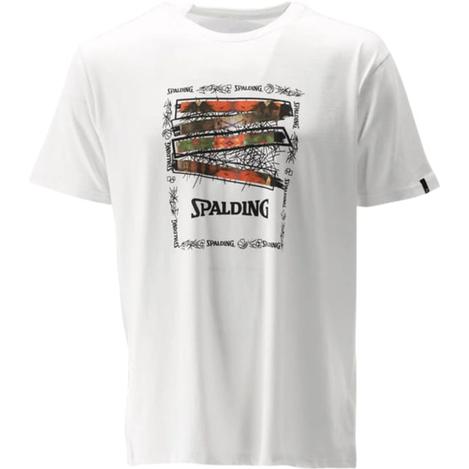 Spalding Logo Ss23 T-shirt Wit