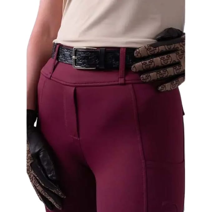 Leren damesriem PS of Sweden Monogram