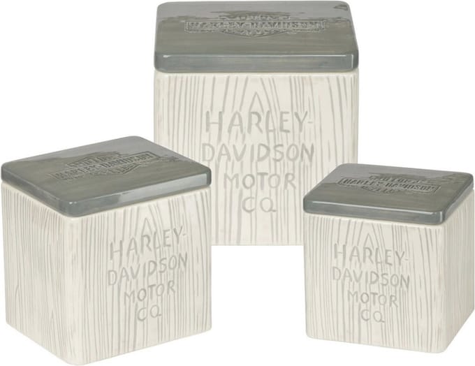 Harley-Davidson Motor Co. Opbergblikken Set Van 3