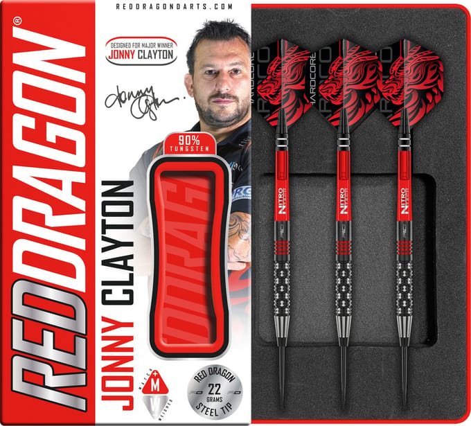Red Dragon Jonny Clayton Premier League SE 90% - Dartpijlen
