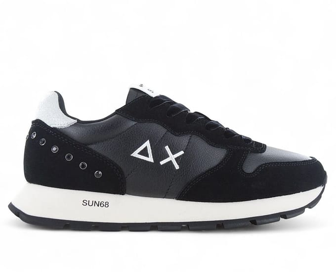 SUN68 Ally Studs - Damen Sneakers Schuhe Schwarz Z45206-11 ORIGINAL EU 39 zwart