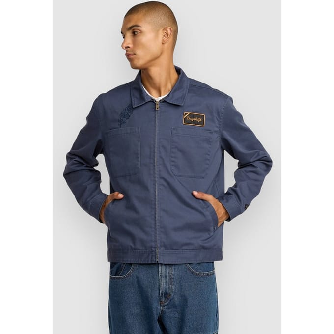 RVCA KSL Garage Jas blauw