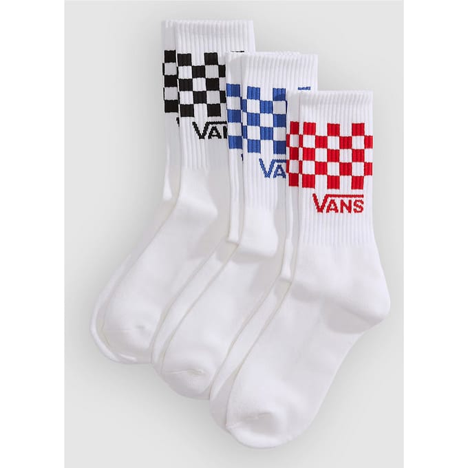 Vans Classic Check Crew Sokken wit