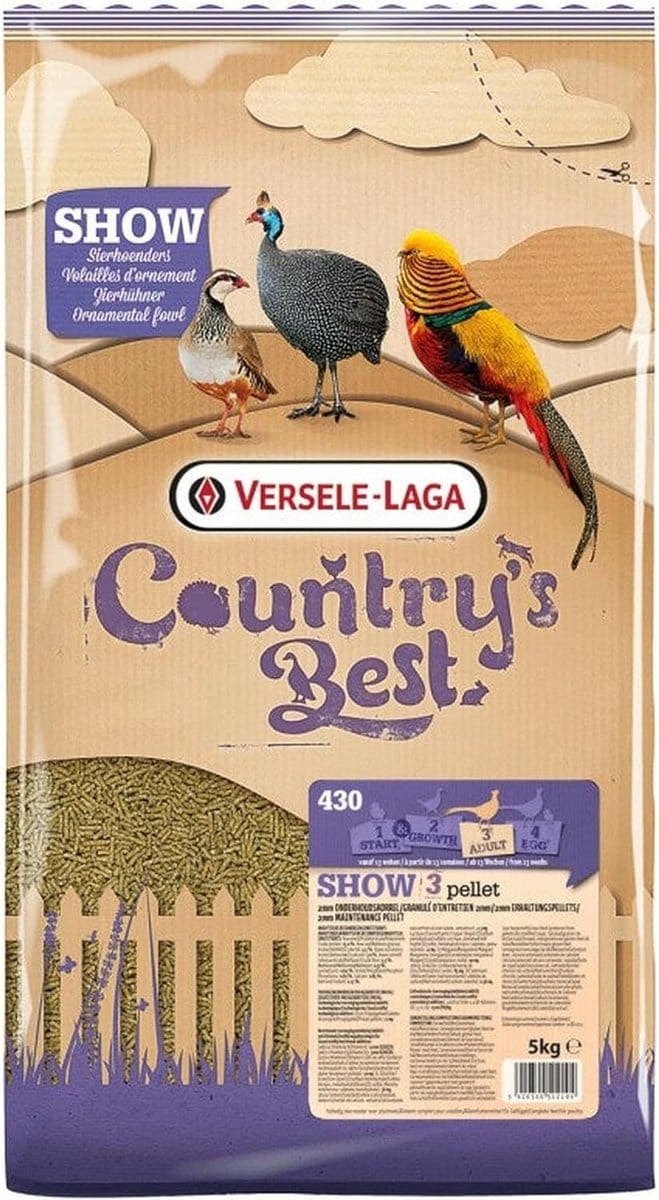 Vogelvoer - Sierpluimvee voeding - Kleine dieren - Speciaal samengesteld - 5kg - Multicolor