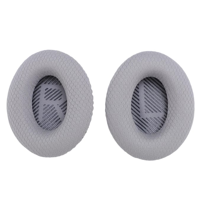 Coussinets d'écouteurs Mousse à mémoire de forme Éponge Maille respirante Coussinets d'écouteurs de remplacement pour QC35 noir