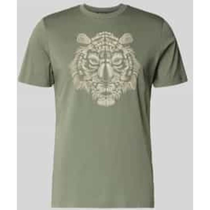 T-shirt met ronde hals