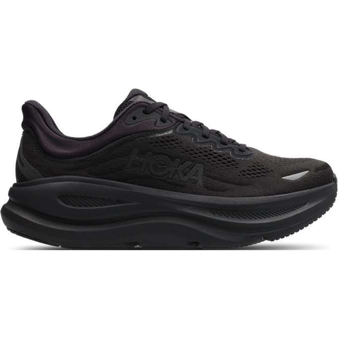 Hoka Bondi 9 Sneakers Heren - Zwart - Maat 42 - Mesh/Synthetisch