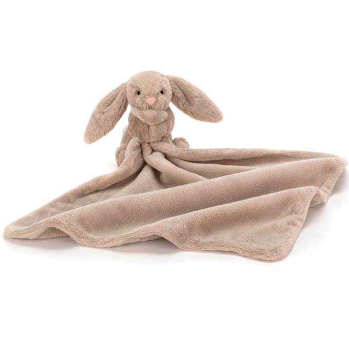 Jellycat knuffeldoekje en knuffel bashful bunny beige