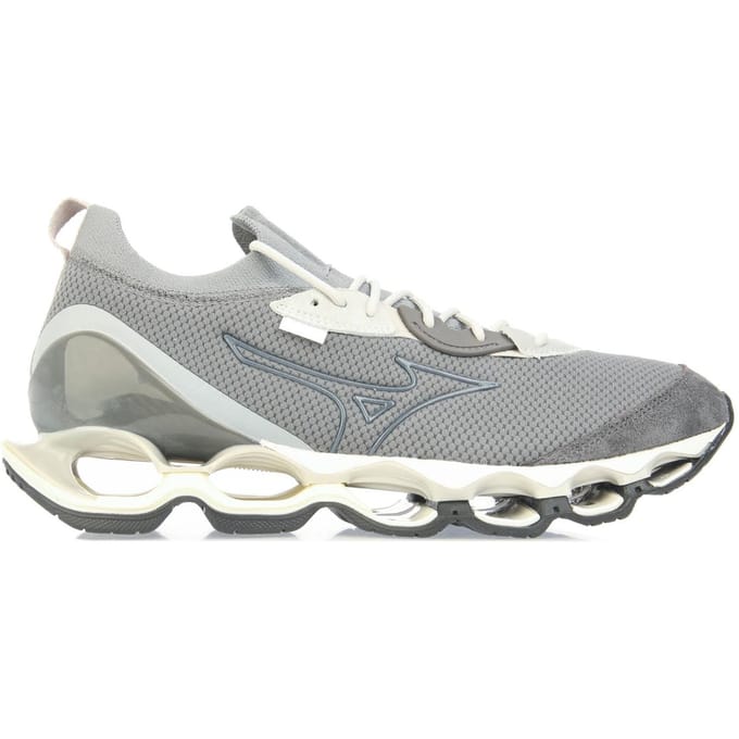 Men's Mizuno Wave Prophecy Trainers in Grey
