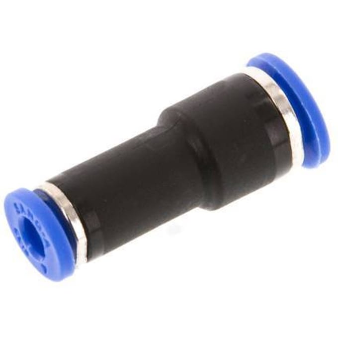 4mm x 6mm PA 66 Insteekfitting NBR [2 Stuks]