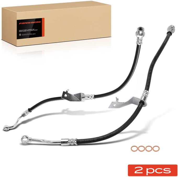 Frankberg 2x remslang voor links/rechts voor KIA Rio III 1.2L