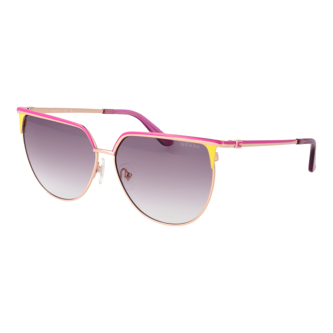 Guess Gu00132 Gepolariseerde Zonnebril Voor Dames Paars Gradient Or Mirror Violet Vrouw