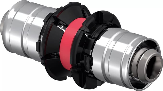 Uponor MLCP RED Perskoppeling 14x1,6-14x1,6, 1048272