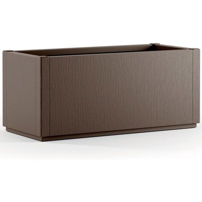 Casaria Plantenbak - Vorstbestendig Drainagesysteem 80l - Bruin