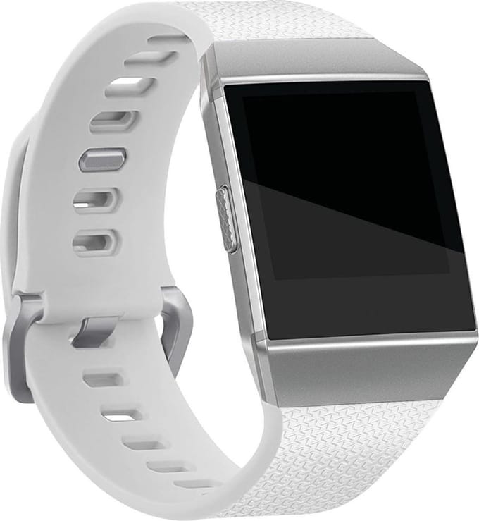 watchbands-shop.nl Siliconen bandje - Fitbit Ionic - Wit